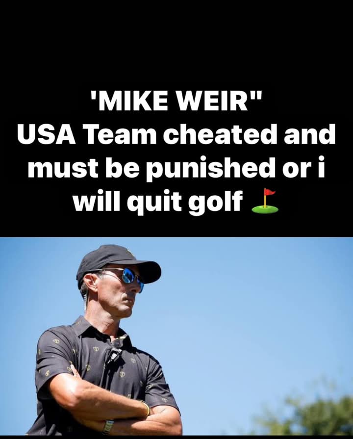 The Presidents Cup was rigged International team captain Mike Weir presents evidence showing how the override his team in giving the president cup to Team USA.