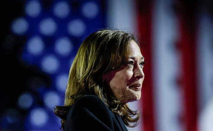 Watch Kamala Harris in tears as she delivers concession speech