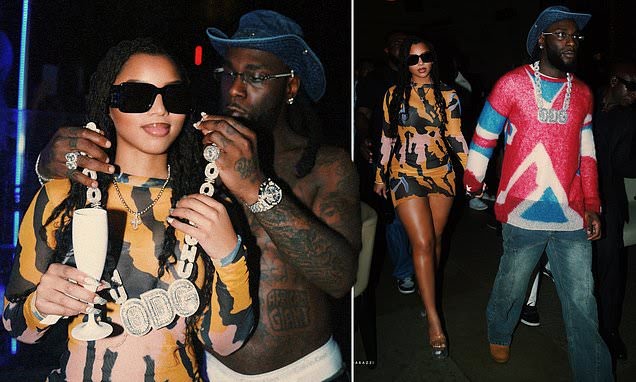 Chloe Bailey and Burna Boy launch their relationship in Nigeria